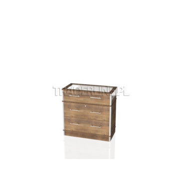 Lada sklepowa, ekspozycyjno-magazynowa, 90x45x90cm