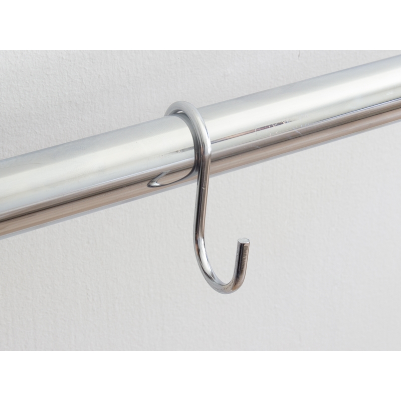 Zawieszka, haczyk na rurę fi 25mm, chrom