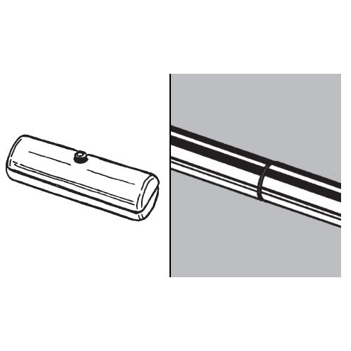 Przedłużka, łącznik do rury fi 25mm