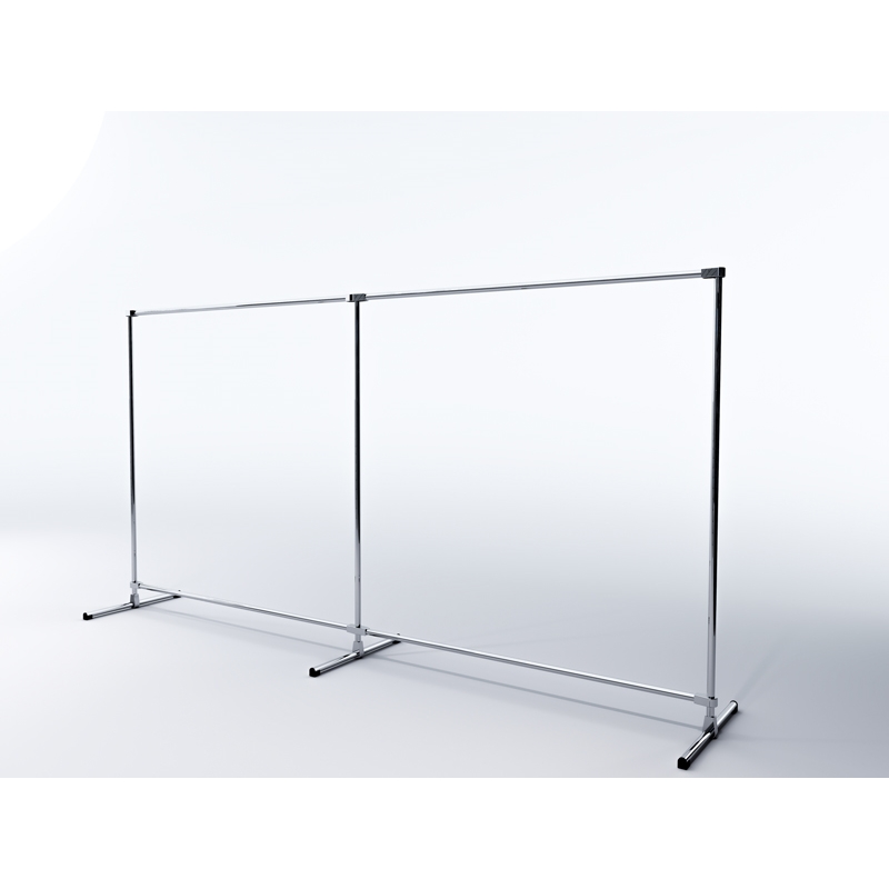 Stojak do sklepu 300x60x150cm chrom