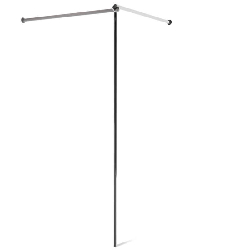 Przymierzalnia pojedyncza, narożna, 100x100x200cm