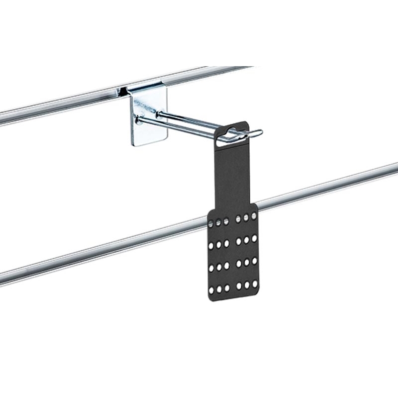 Mocowanie produktu na haczyk z otworami 6x14cm