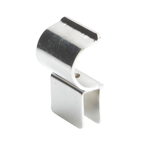 Uchwyt do szkła 6mm do rury fi 25mm, chromowany