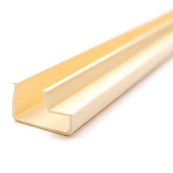 Wsuwka plastikowa L, beż, system Spacewall