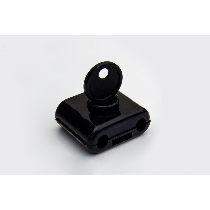 Zabezpieczenie antykradzieżowe na haczyk, czarne