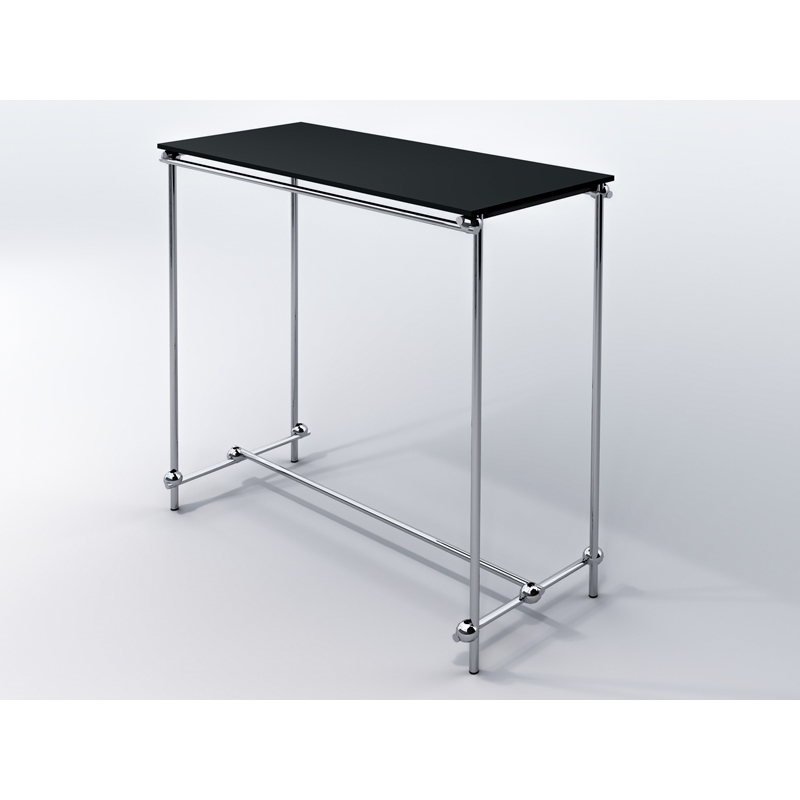 Stender, gondola dwustronna na wieszaki z półką