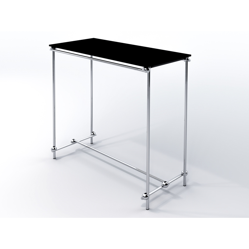 Stender, gondola dwustronna na wieszaki z półką