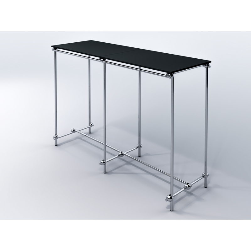 Gondola sklepowa, wieszak, dwustronny z półką