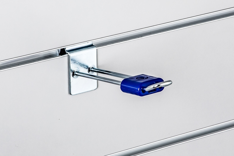 Zabezpieczenie antykradzieżowe na hak niebieskie