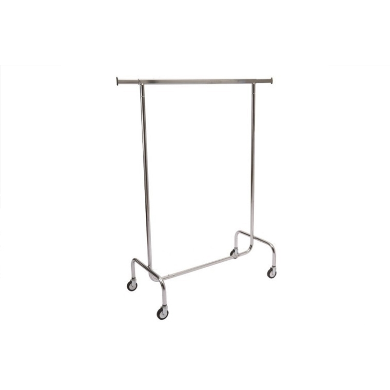 Stender odzieżowy na kółkach szer.100-160cm chrom