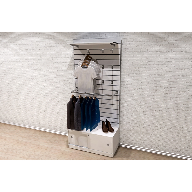 Szafka sklepowa drzwiczki przesuwne 100x45x45cm