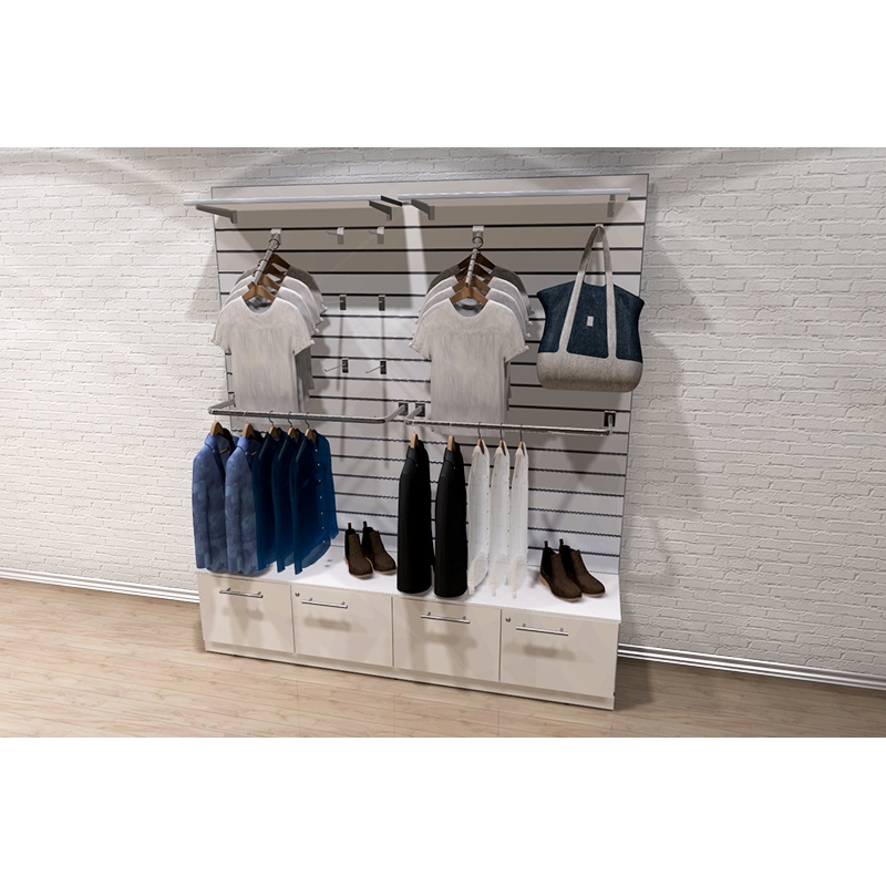 Szafka sklepowa z drzwiczkami 200x45x45cm