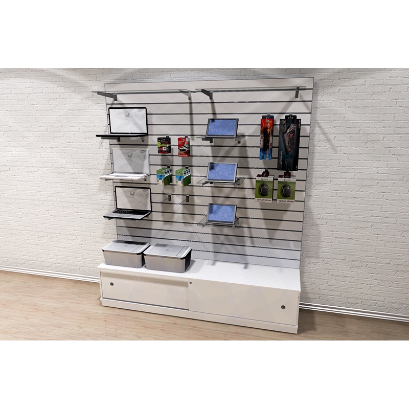 Szafka sklepowa drzwiczki przesuwne 200x45x45cm