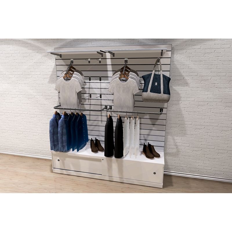 Szafka sklepowa drzwiczki przesuwne 200x45x45cm