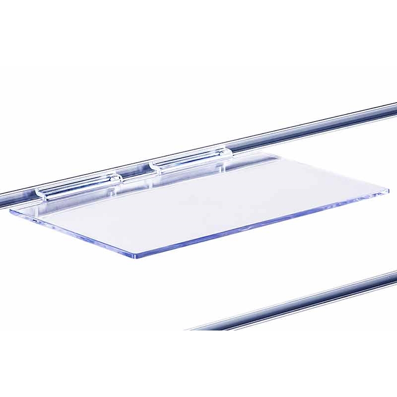 Półka pozioma prosta 25x15cm na system Slatwall