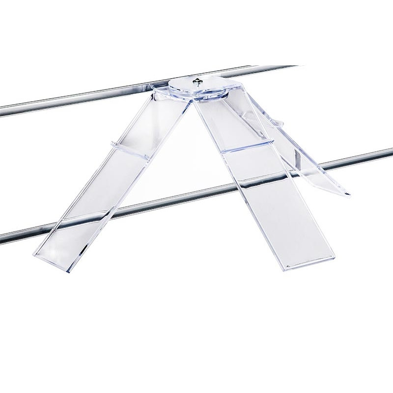 Półka pleksi, obrotowa, potrójna, do butów lekkich