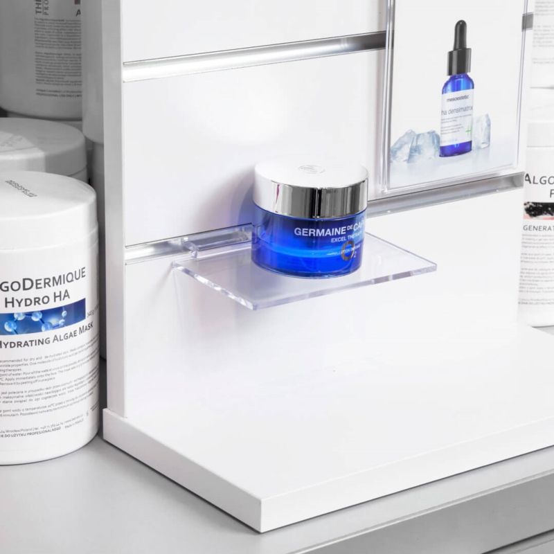 Półka pozioma Slatwall 12,5x7,5cm, mała