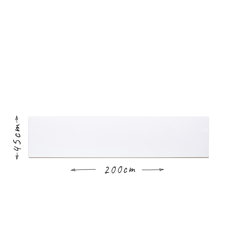 Cokół Slatwall Shopwall śnieżnobiały, Alaska