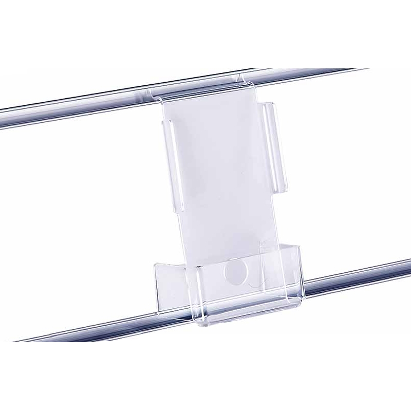 Ekspozytor Slatwall na telefony bezbarwny