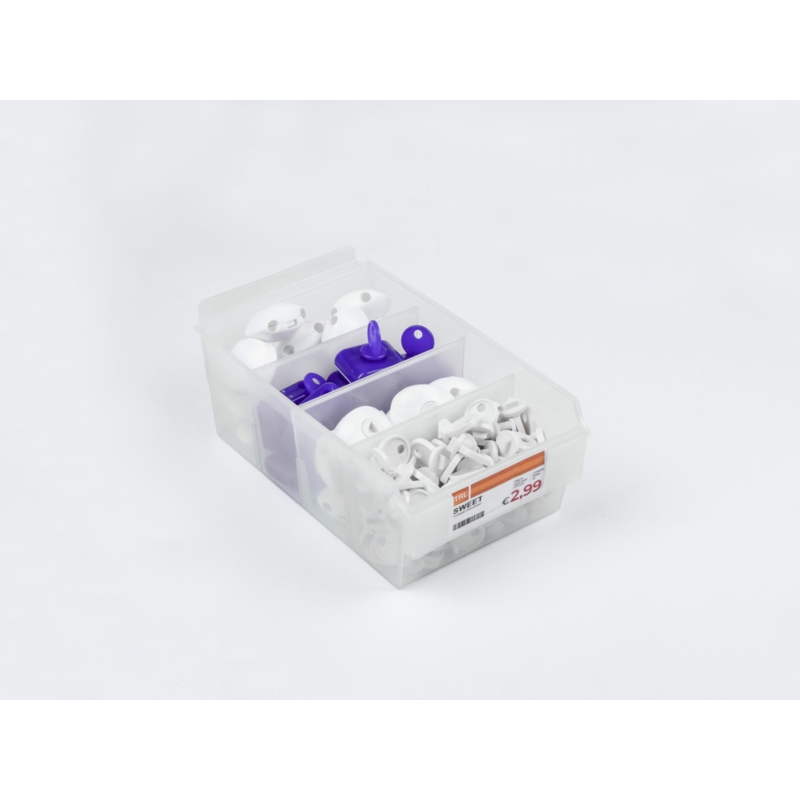 Pojemnik plastikowy BOX na Spacewall 14x22x8cm