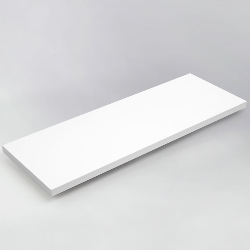 Półka meblowa ścienna śnieżnobiała