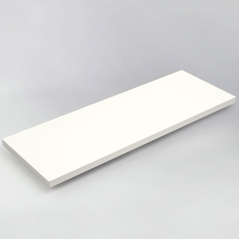 Półka meblowa ścienna biała