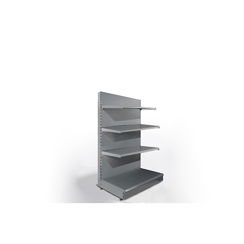 Regał sklepowy H140cm, półki 1x37cm, 3x30cm