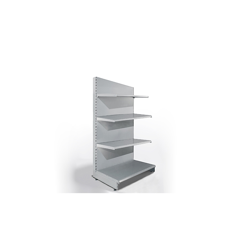 Regał sklepowy H160cm, półki 1x37cm, 3x30cm