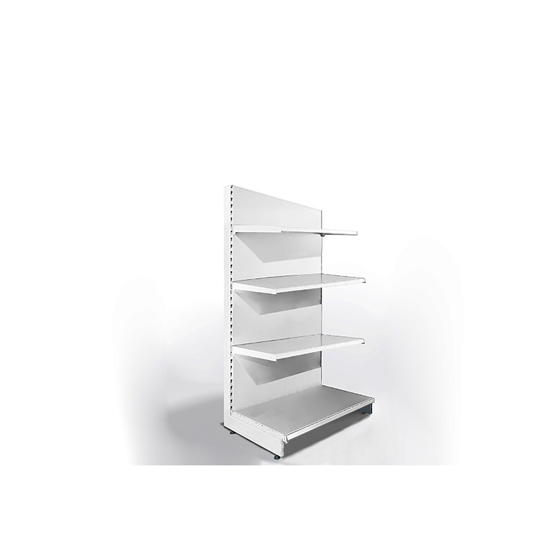 Regał sklepowy H160cm, półki 1x37cm, 3x30cm