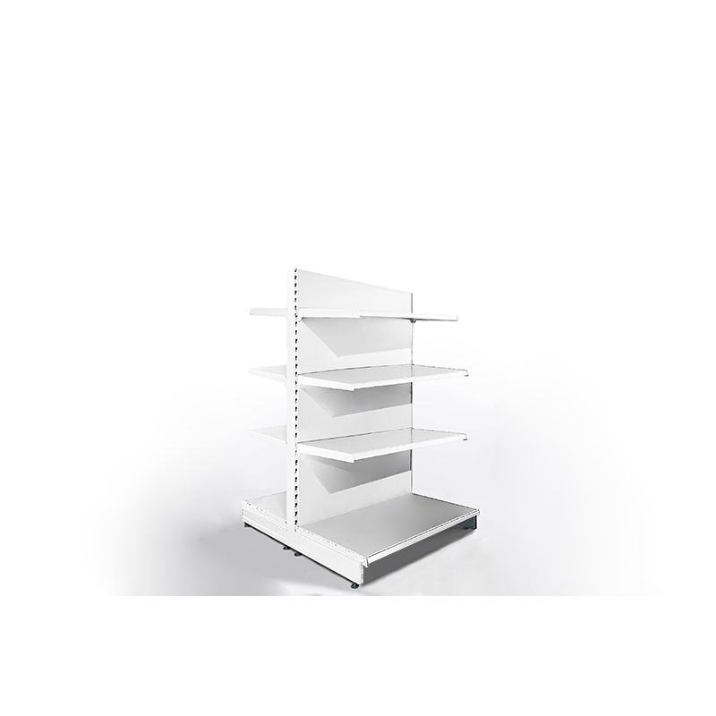Gondola sklepowa H140cm, półki 2x37cm, 6x30cm