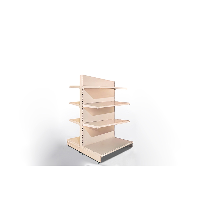 Gondola sklepowa H140cm, dwustronna, półki 8x37cm