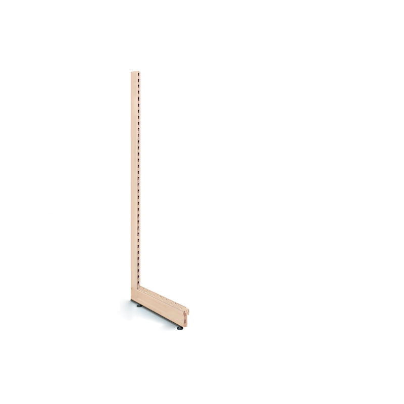 Noga kończąca ciąg regałów z podstawą 47cm gł.