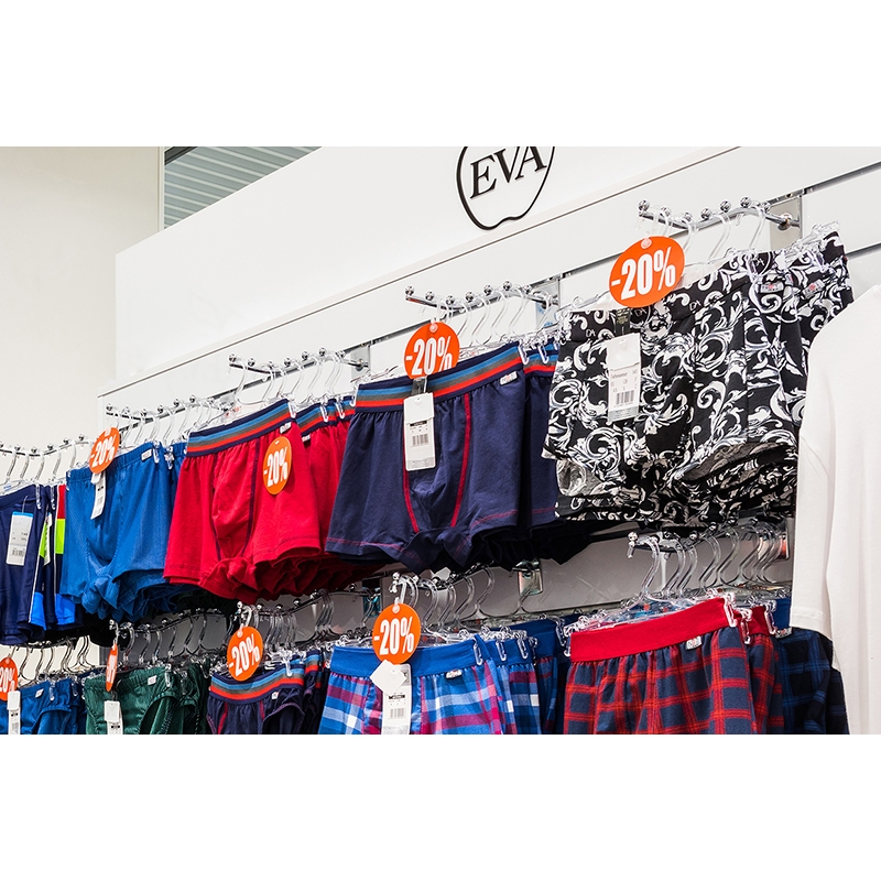 Cokół Slatwall Shopwall śnieżnobiały, Alaska