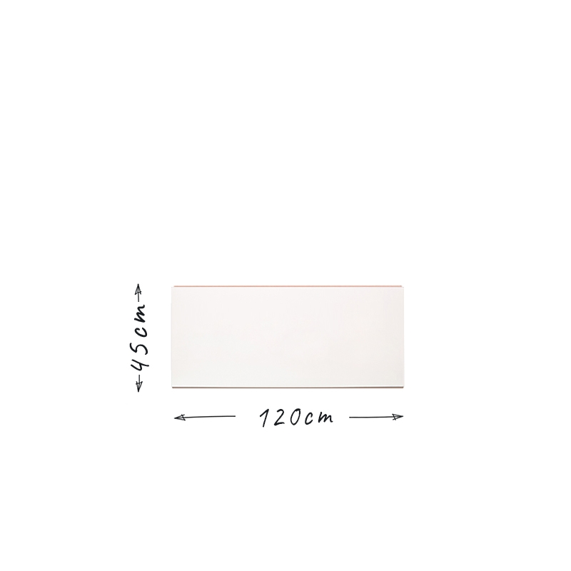 Cokół Slatwall Shopwall śmietankowy, Biały