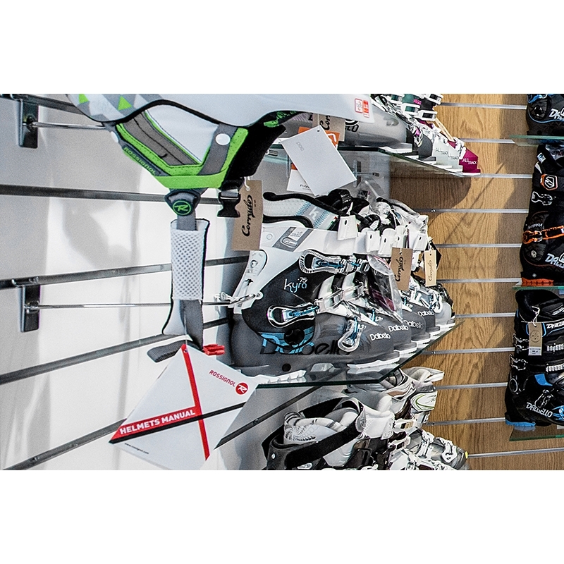 Cokół Slatwall Shopwall śmietankowy, Biały