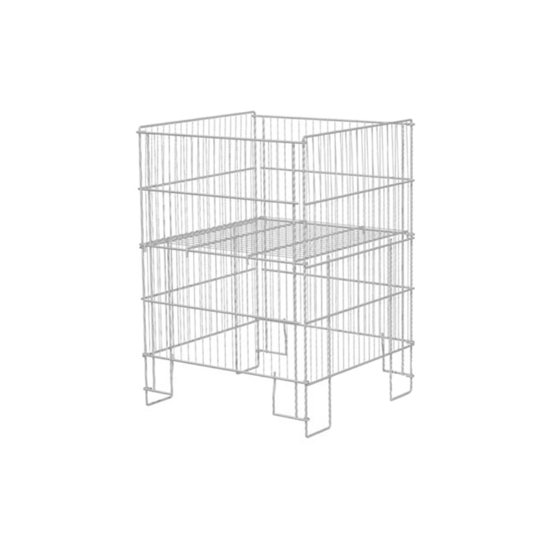 Kosz promocyjny, lekki, wsypowy do sklepu, ocynk