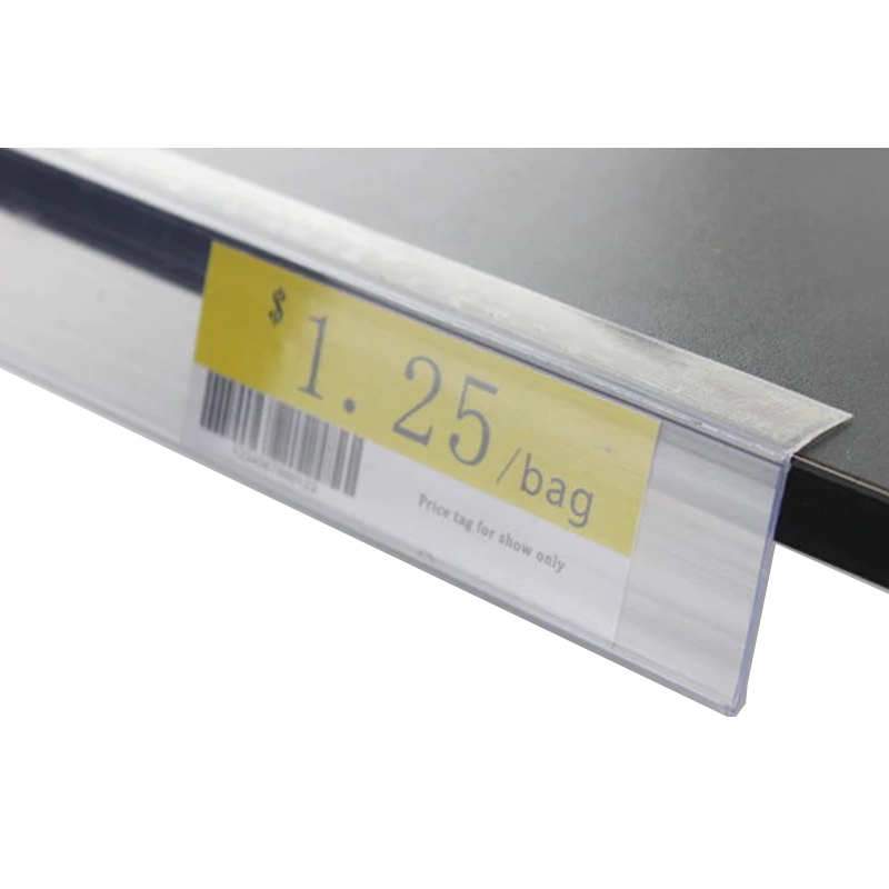 Listwa cenowa naklejana, bezbarwna