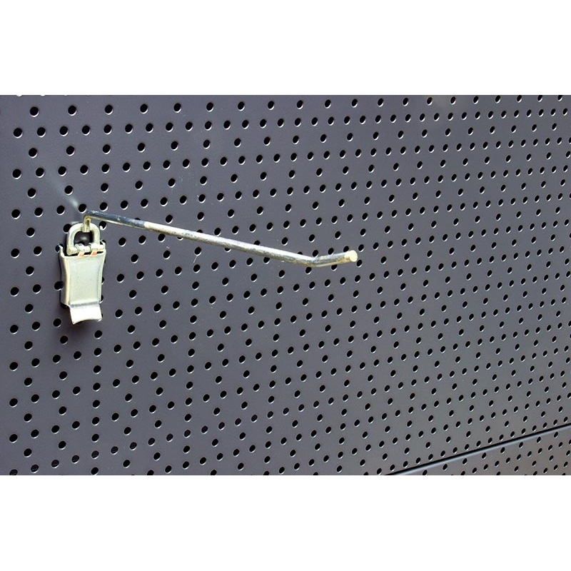 Haczyk na perforację, pojedynczy z zamkiem