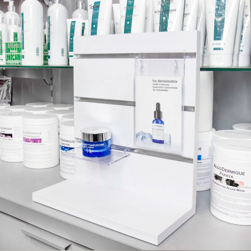 Kieszeń akrylowa Slatwall A6 10,5x20cm