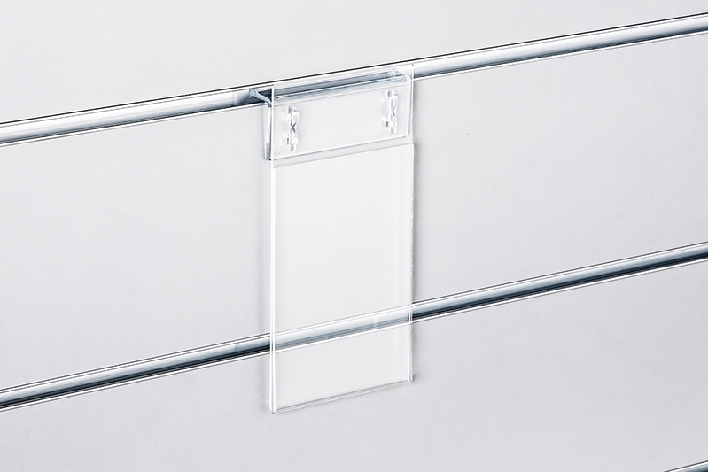 Kieszeń akrylowa Slatwall A6 10,5x20cm