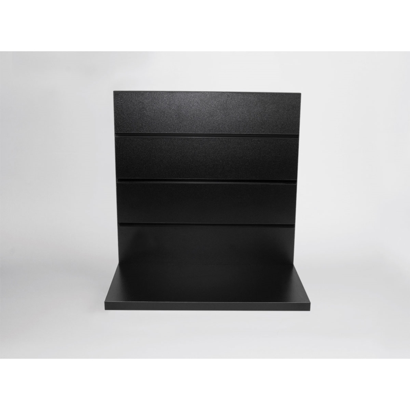 Ekspozytor, czarny szerokość 40cm, Space Wall