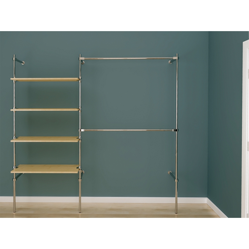 Wieszak do sklepu, garderoby, półki 80x30cm