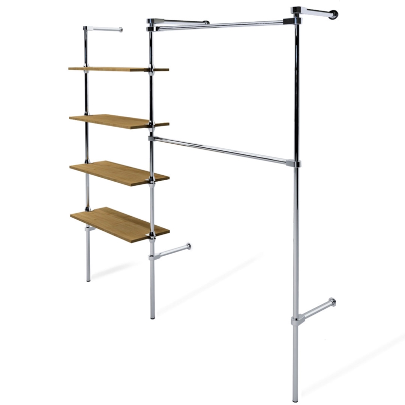 Wieszak do sklepu, garderoby, półki 80x30cm