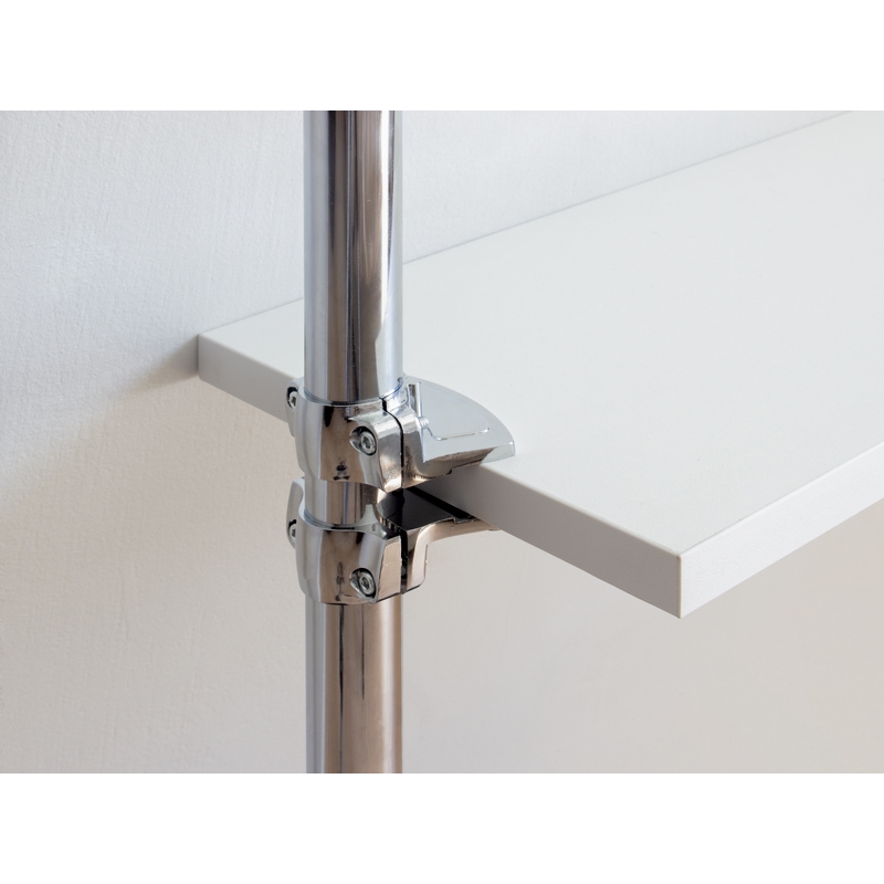 Wieszak do sklepu, garderoby, półki, drążki chrom