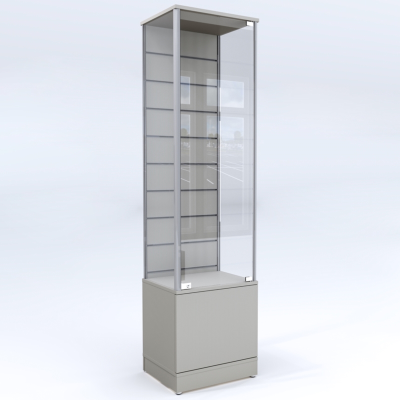 Gablota szklana 50x45x190cm, szafka, Spacewal