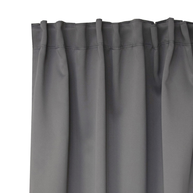 Kotara blackout do przymierzalni szara, 135x180cm