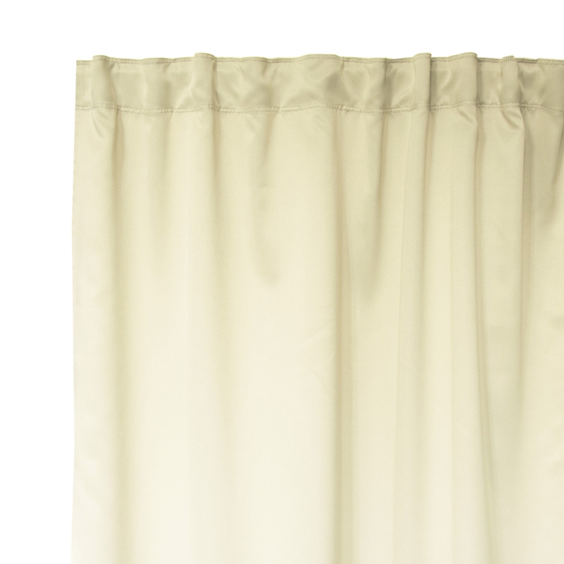 Kotara blackout do przymierzalni beżowa 135x180cm