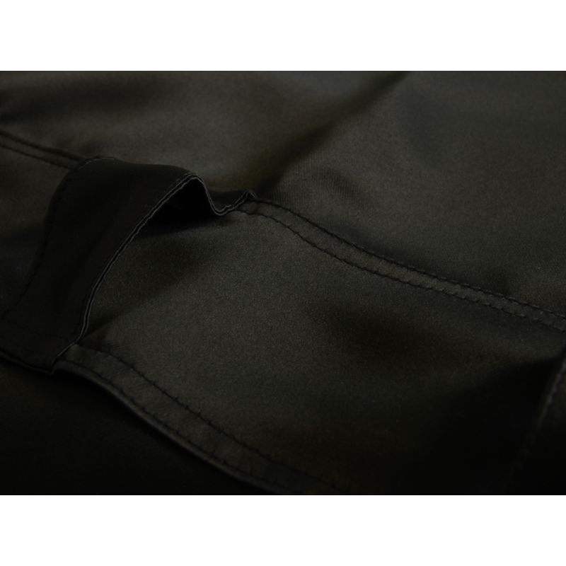 Zasłona blackout do przymierzalni czarna 135x180cm