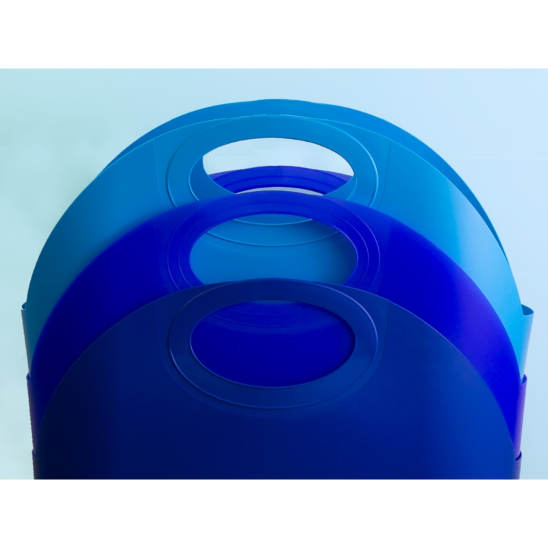 Koszyk na zakupy MAXI Flexibag 15L granatowy trans