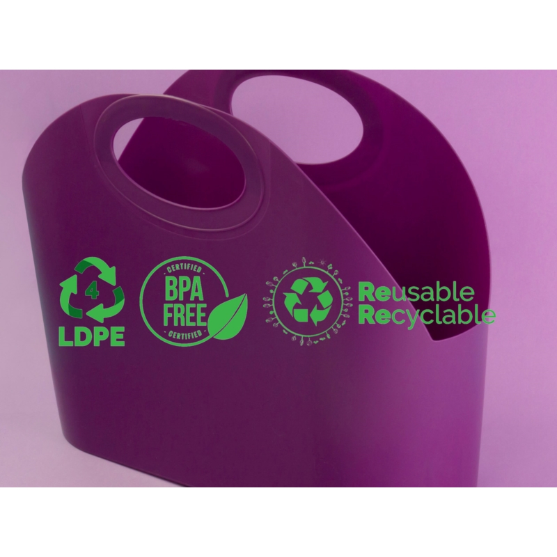 Koszyk na zakupy MAXI Flexibag 15L fioletowy